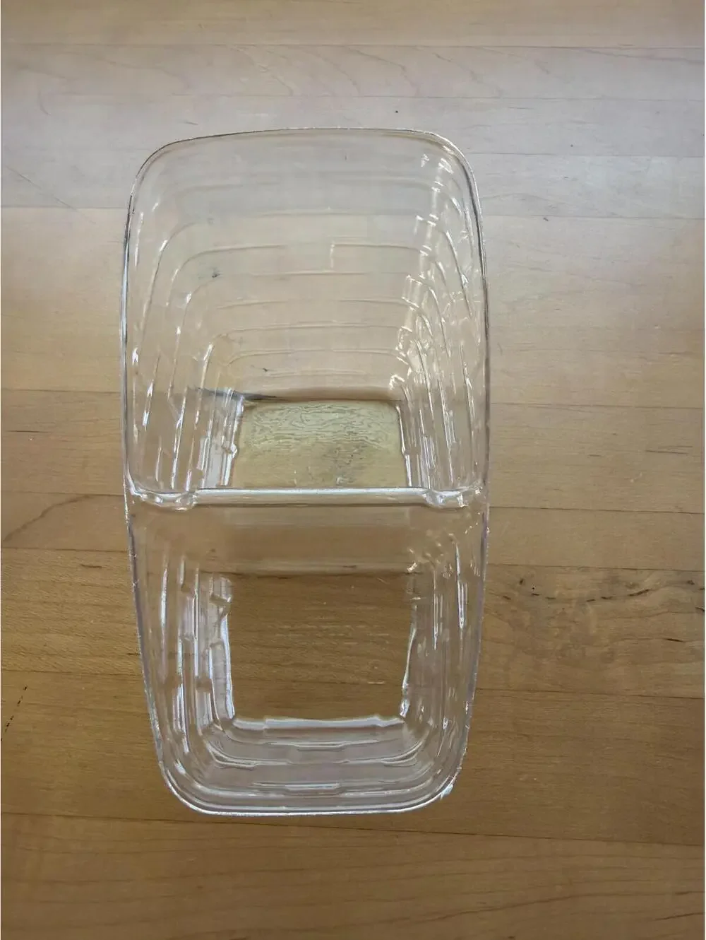 Longaberger Basket Clear Plastic Protector 2004 Valet Father's Day #40909